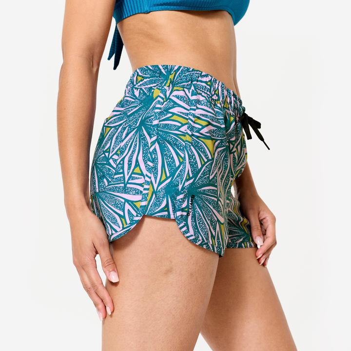 Image du produit Olaian Short de bain Femme - Tini flow bleu et violet (40, 42)