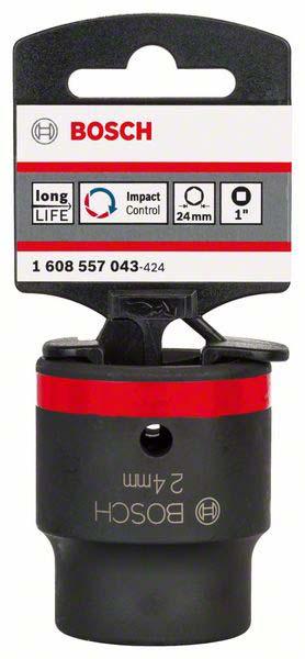 Produktbild Bosch Professional Zubehör Steckschlüsseleinsatz, SW 24 mm, L 57 mm, 54 mm, M16, 41,5 mm (24 mm)