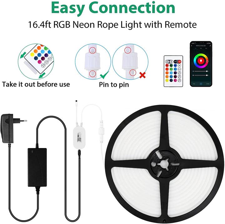 Produktbild Lamomo 12V RGB Led Strip, 5m