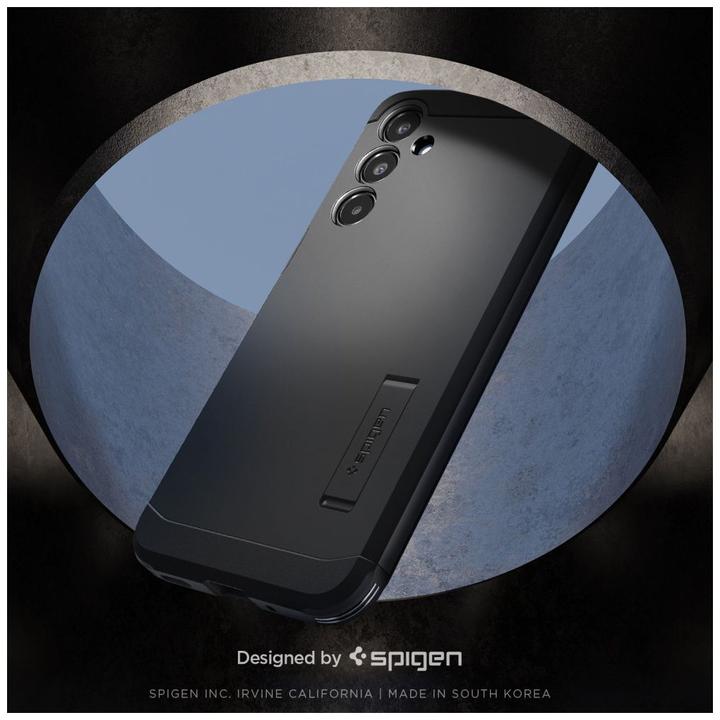 Actual product image Spigen Tough Armor Sam A16 4G/5G czarny/black ACS08889 (Samsung Galaxy A16)