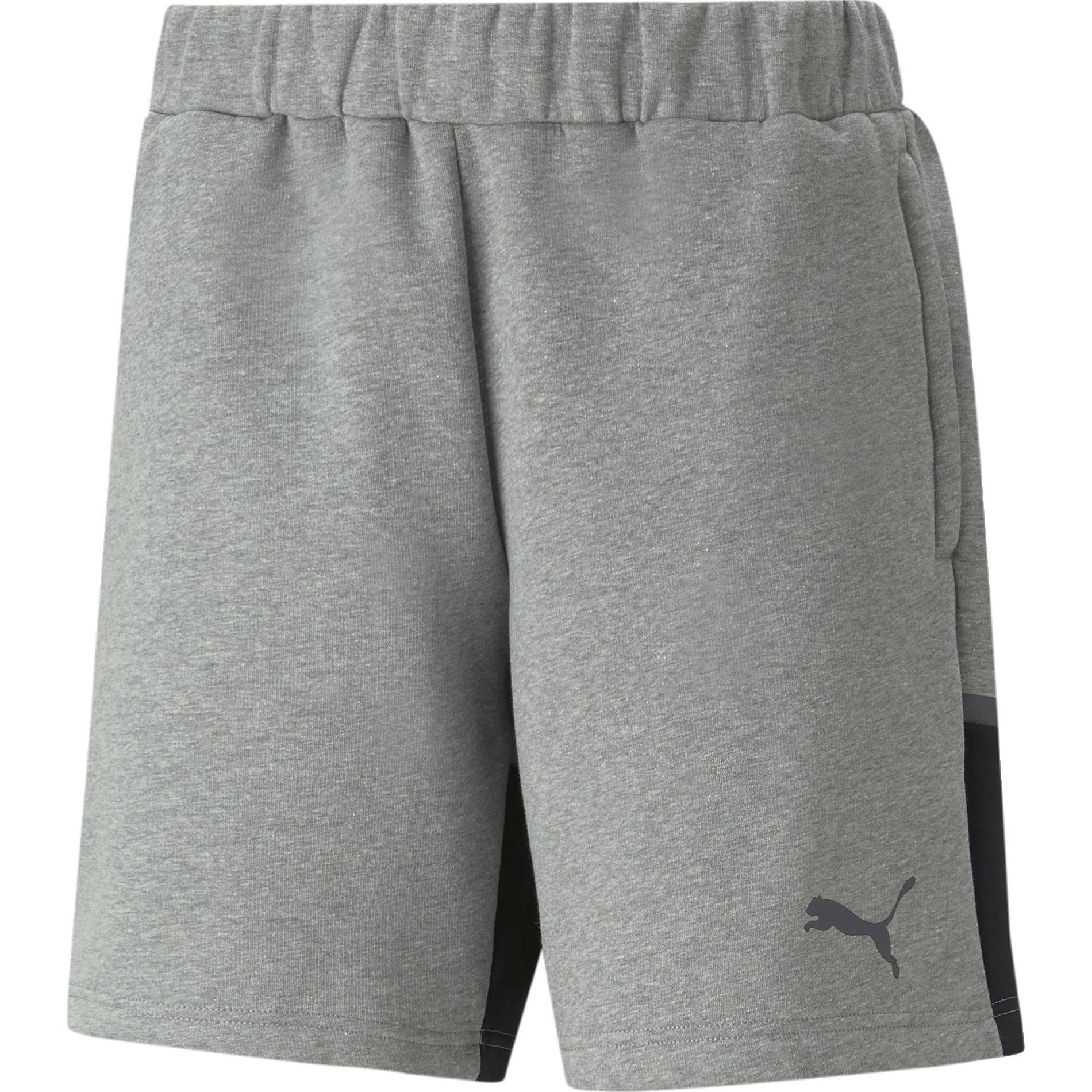 Puma, Herren, Sporthose, teamCUP Casuals Shorts (XL), Grau, XL