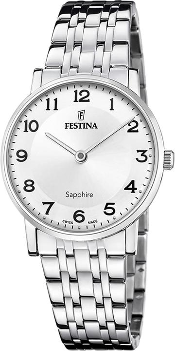 Immagine prodotto Festina F20047/1 Swiss Made Acero (Fatto in Svizzera, 29 mm)