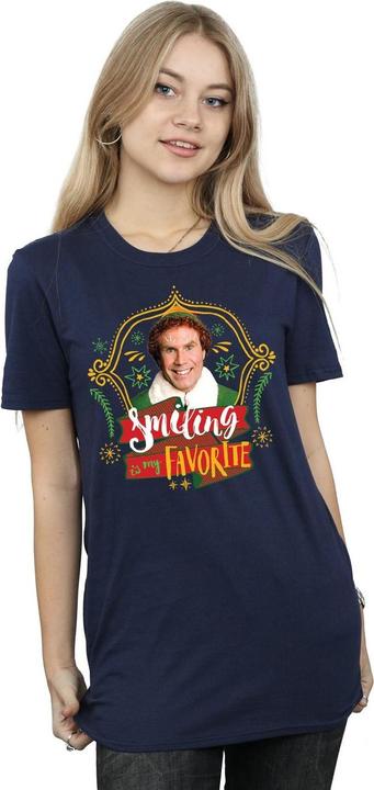 Immagine prodotto Elf Buddy Smiling Maglietta Ampia Donna (XXL)