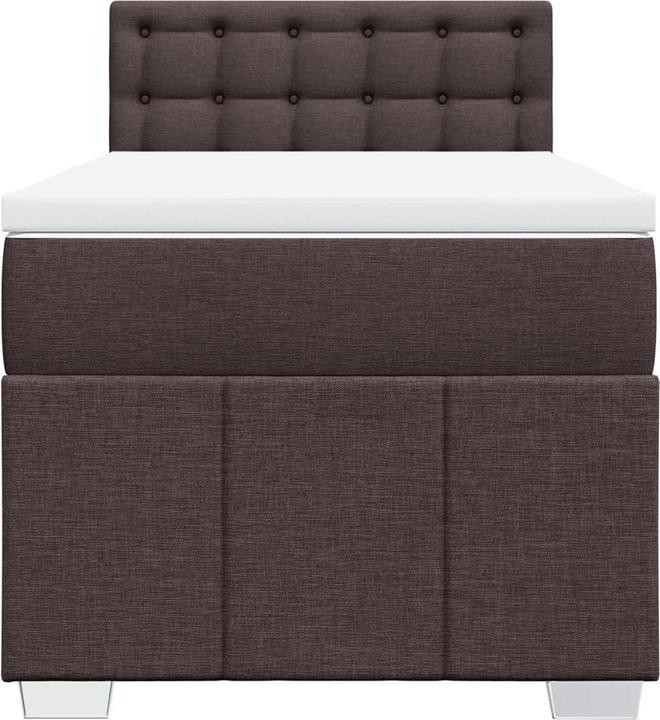 Produktbild vidaXL Bo x springbett mit Matratze 140 x 190 cm Stoff (140 x 190 cm)
