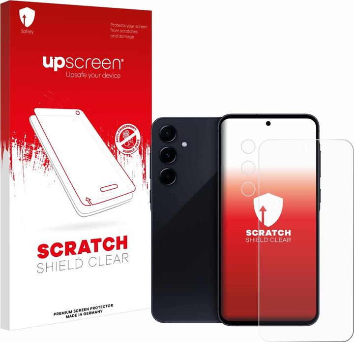 Actual product image upscreen Scratch Shield Protector (1 pcs., Samsung Galaxy A55)