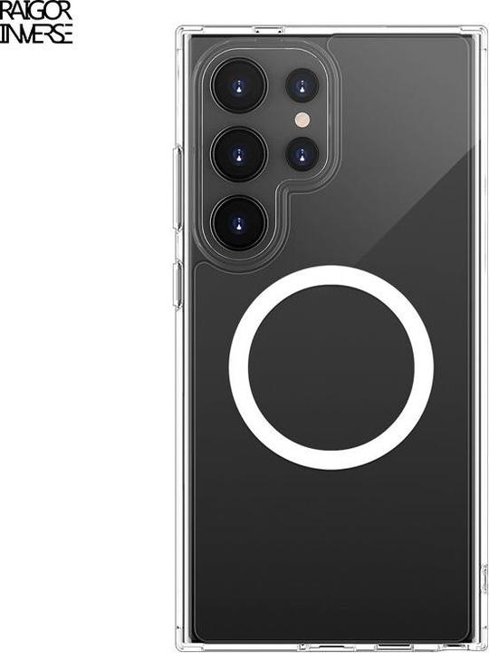 Raigor Inverse Crystal Magsafe protective cover Galaxy 24 Ultra - Transparent (Samsung Galaxy S24 Ultra)