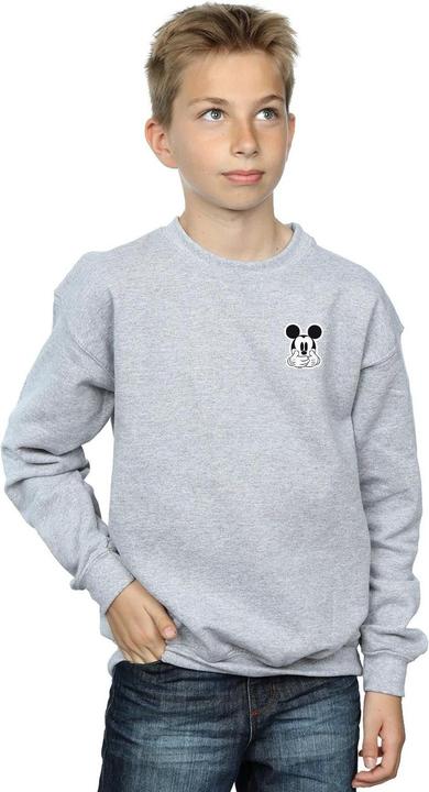 Produktbild Disney Mickey Mouse Dont Speak Breast Print Sweatshirt Jungen (152, 158)