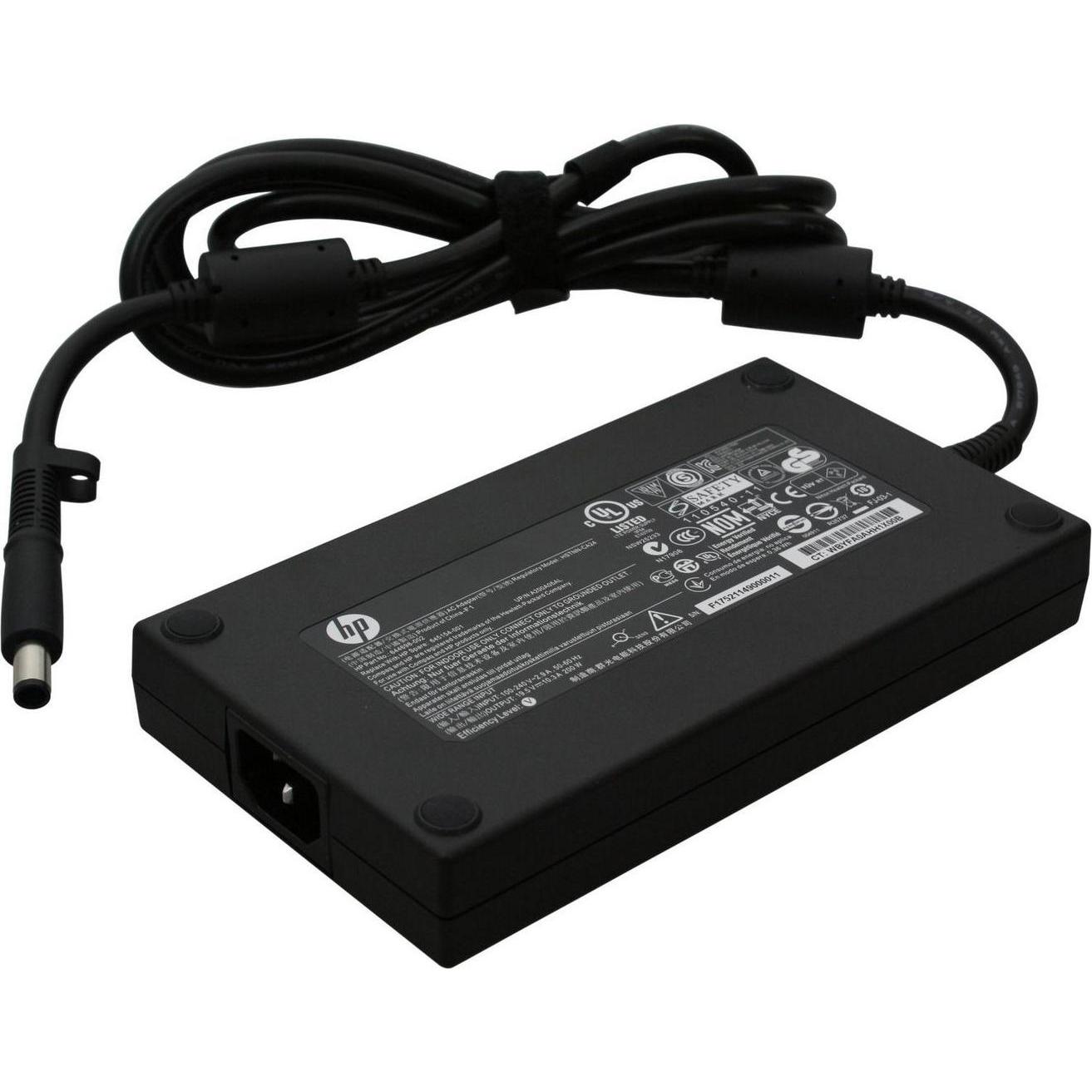 HP 397803-001 AC-Adapter (135 W), Notebook Netzteil, Schwarz