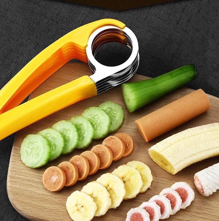Immagine prodotto ASMI Affetta banane in acciaio inox, affetta frutta, affetta verdura