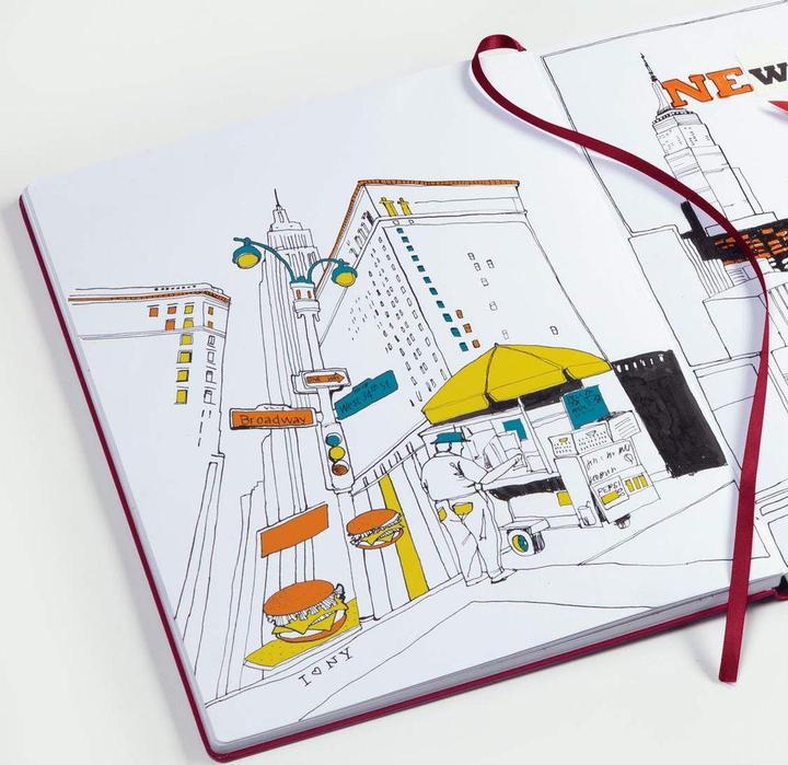 Produktbild Leuchtturm1917 Malbuch Master A4 +, Schwarz (A4+, Blanko, Harter Einband)