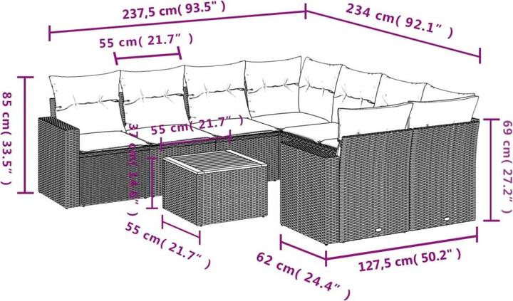 Produktbild vidaXL Abigail
