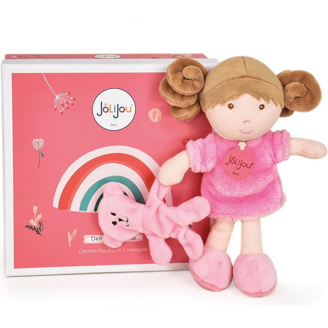 Thumbnail - Doudou et Compagnie Schmusepuppe Rose 21cm