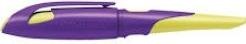 Actual product image STABILO EASYbirdy ergonomic school fountain pen for right-handers standard nib (Yellow, Violet, 1 x)