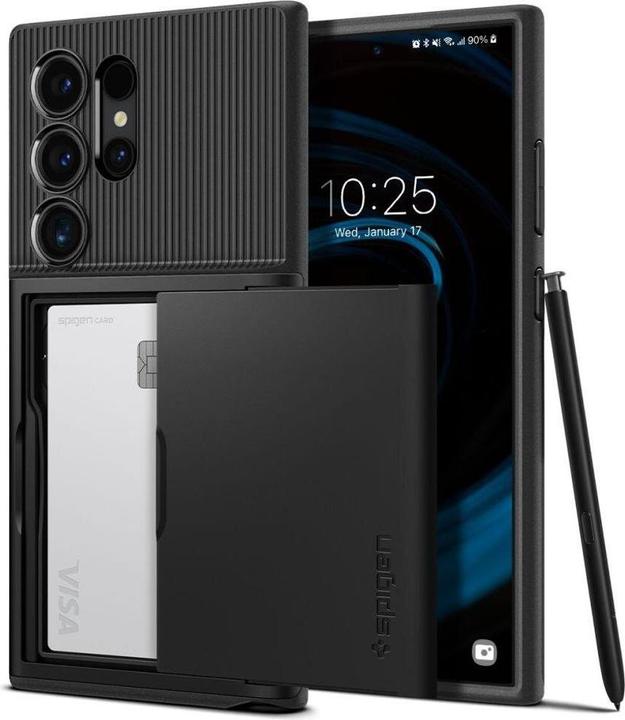 Image du produit Spigen Slim Armor CS S928 czarny/black ACS07306 (Samsung Galaxy S24 Ultra)