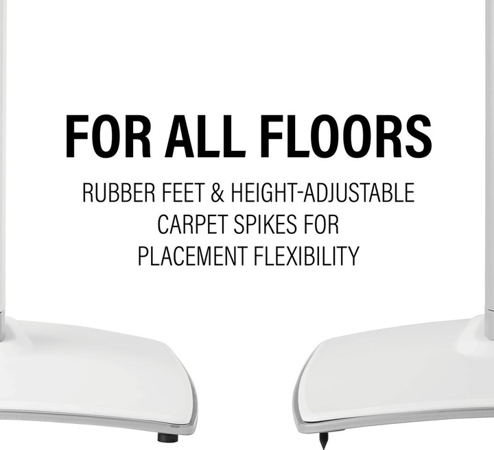 Actual product image Sanus WSSE1A2-W2 (1 pair, Stand, Height-adjustable)