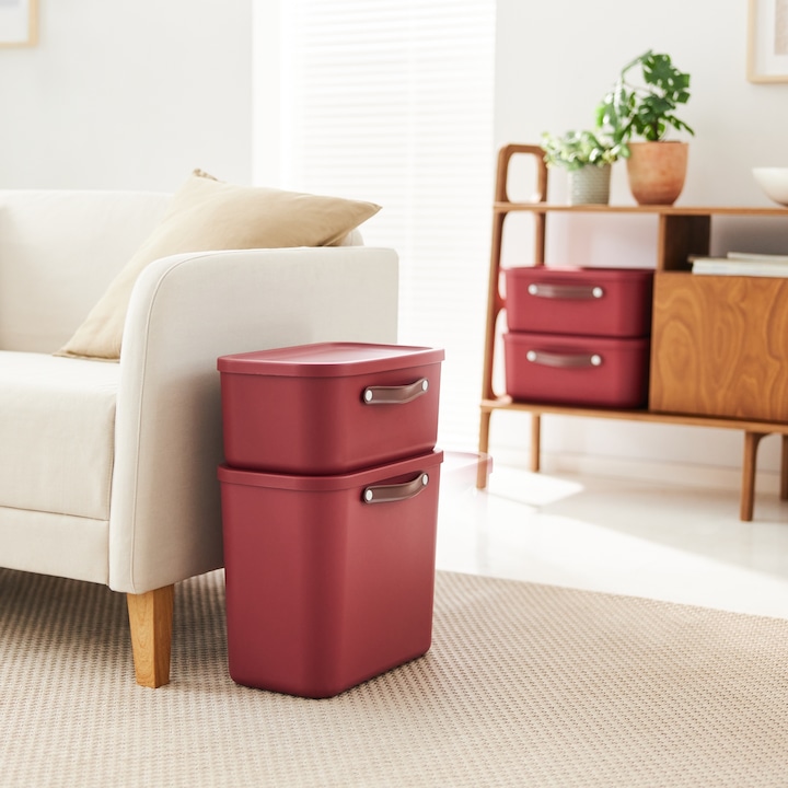 Produktbild Rotho 2er Set Aufbewahrungsboxen 25 l und 40 l MALOJA (40 l)
