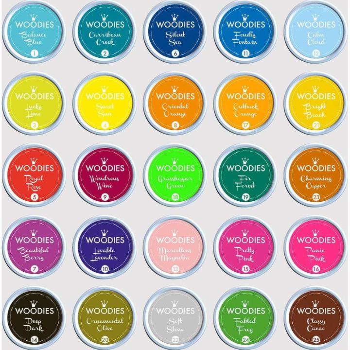 Actual product image I Am Creative Woodies stamp pad