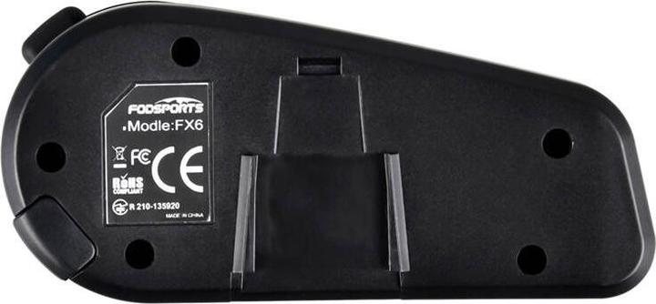 Productafbeelding Fodsports FX6 motorcycle intercom two-pack (black) (Set van 2)