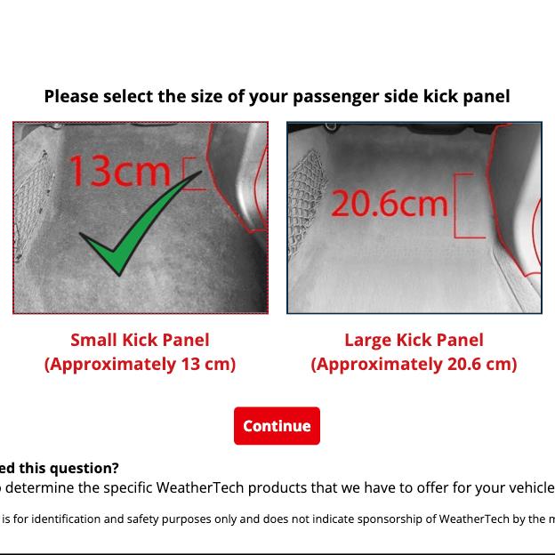 Produktbild WeatherTech Mercedes-Benz ML-Class (2006-2011) 1. Reihe Automatten (klein)