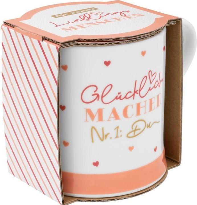 Image du produit Sheepworld Tasse à motif Heureux.48566 (400 ml, 1 x)