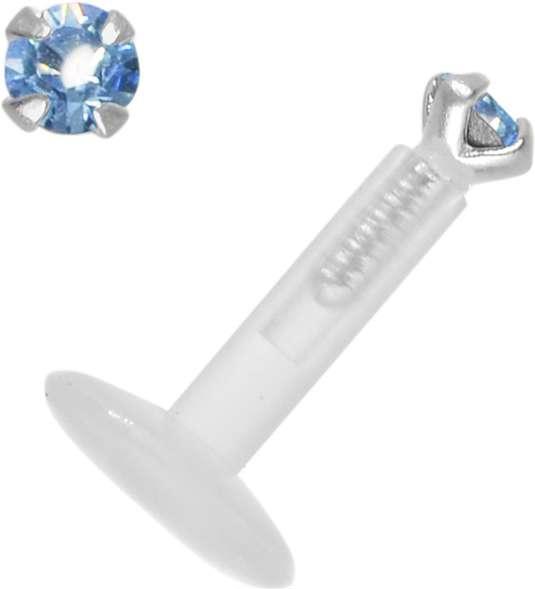 Blu chiaro, argentato, Trasparente