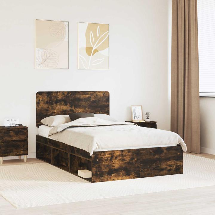 Image du produit vidaXL Moderner Bettrahmen (135 x 190 cm)