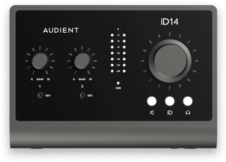 Actual product image Audient iD14 MKII (USB)