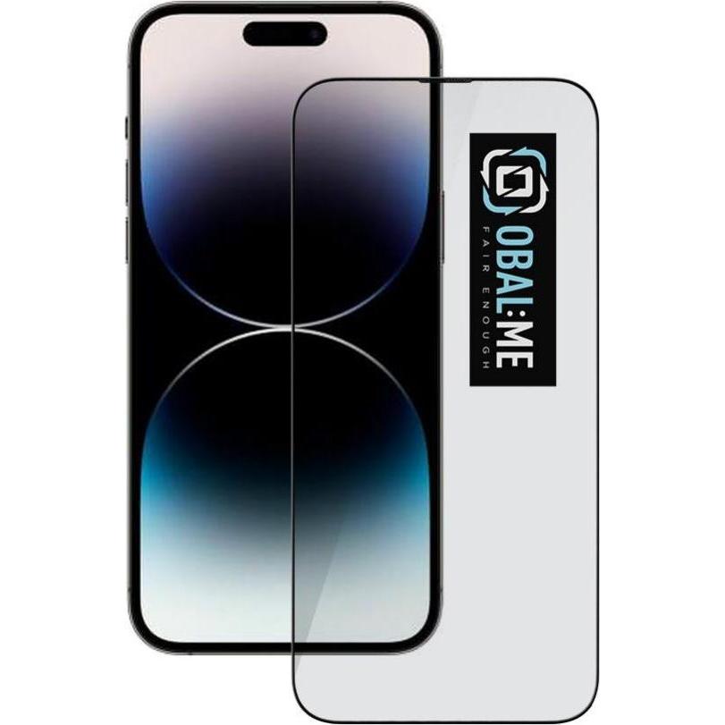 Obal:Me 5D Glass Screen Protector for Apple iPhone 14 Pro Max Black (1 Stück, Apple iPhone 14 Pro Max), Smartphone Schut...