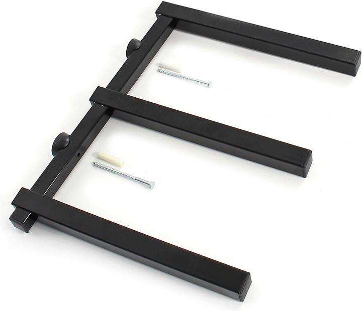 Produktbild XPOtool 2x Holzregal 3 Ebenen 150kg Kragarmregal Holzlagerregal Kaminholzregal