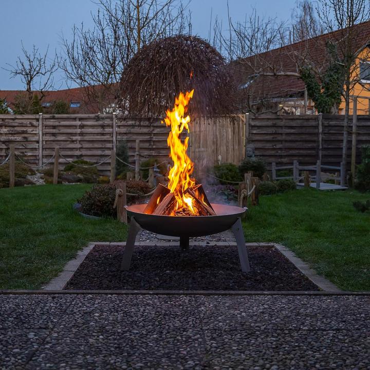 Immagine prodotto Fennek Grill Feuerschale 3 Pod, 65 cm (65 cm)