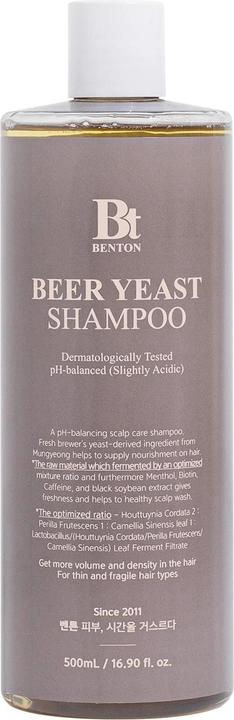 Actual product image Benton Beer yeast shampoo (Liquid shampoo, 500 ml)