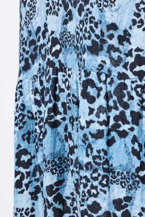Produktbild Angel of Style Kleid, A-Linie, Musselin, Leo-Muster, Volants (52)