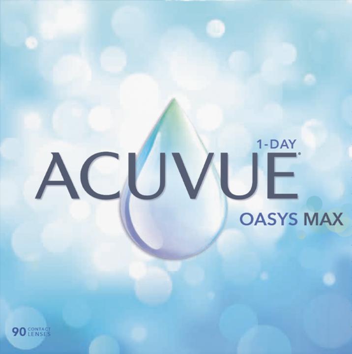 Produktbild Acuvue Oasys Max (-8, Tageslinse, 90 Stück, Sphärisch)