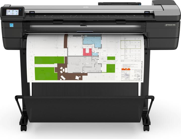 Actual product image HP DesignJet T830 - 36" (Ink, Black and white)