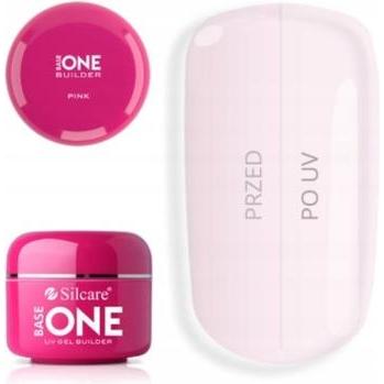 Silcare, Nagelpflegemittel, Base One Uv Gel Builder Nail Builder Gel Pink 15G
