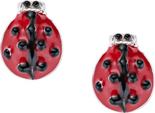 Immagine prodotto Amen Orecchini a perno Junior Red Ladybug (Argento 925, Smalto)
