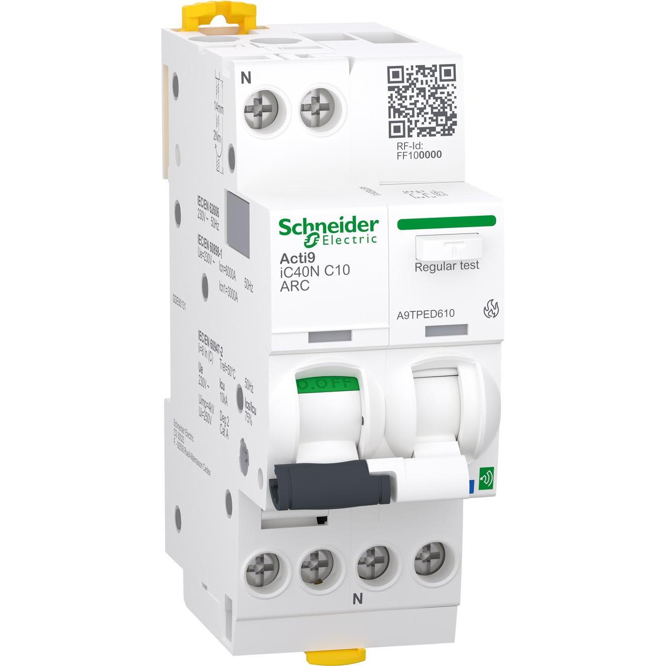 Schneider Electric, Schutzschalter, SCHN Brandschutzschalter