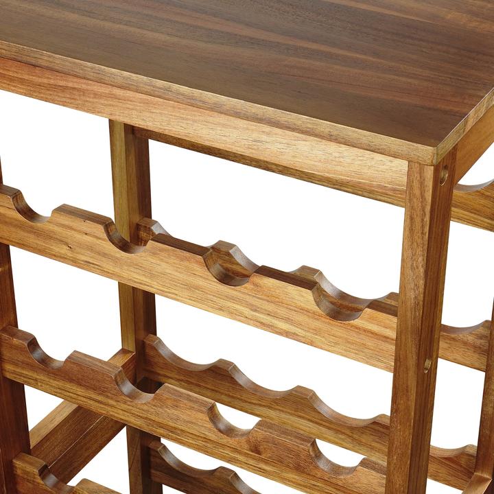 Actual product image Relaxdays winerack (24 bottles, 24 x 36 x 82 cm)
