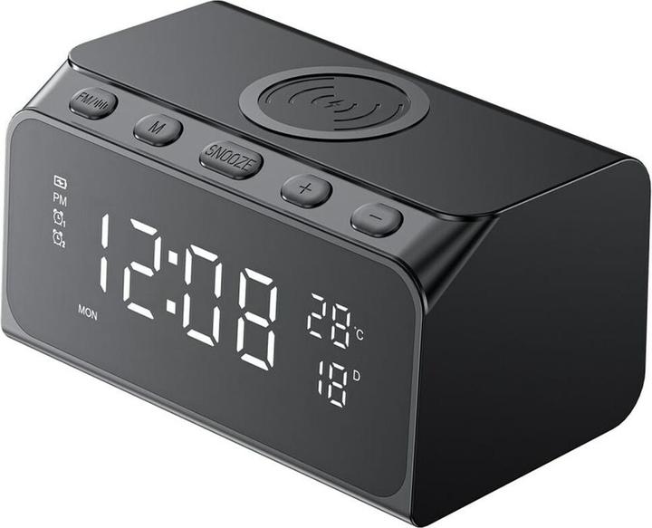 Image du produit Havit W3041 - kabelloses Ladegerät 6in1 schwarz (15 W)