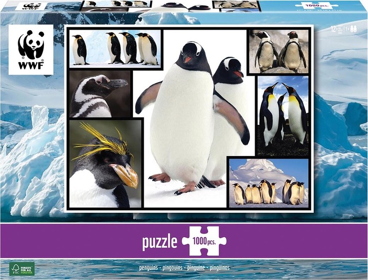 WWF 1000-Puzzle Pinguin (1000 Teile)