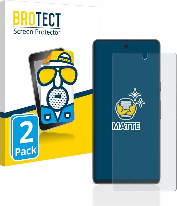 Produktbild BROTECT Entspiegelungs-Schutzfolie Displayschutz Matt (2 Stück, Google Pixel 7)