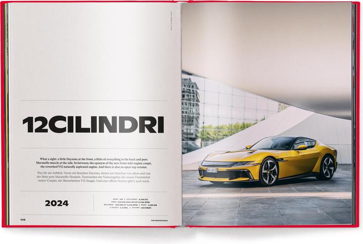 Actual product image The Ferrari Book (English, German, Michael Köckritz, 2025)