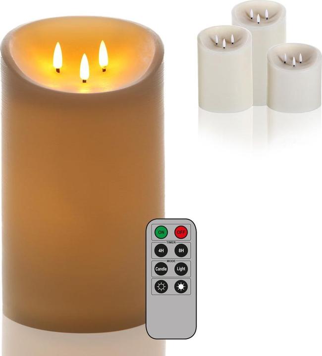 Actual product image Schlaraffenland LED Outdoor Real Light Candle (1 x)