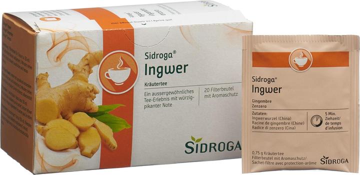 Image du produit Sidroga Gingembre (nouveau) (15 g)