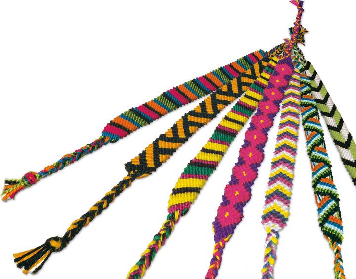 Produktbild Lena Friendship bracelets, big, Children"s jewellery bracelet making kit, 6 yr(s), Multicolour
