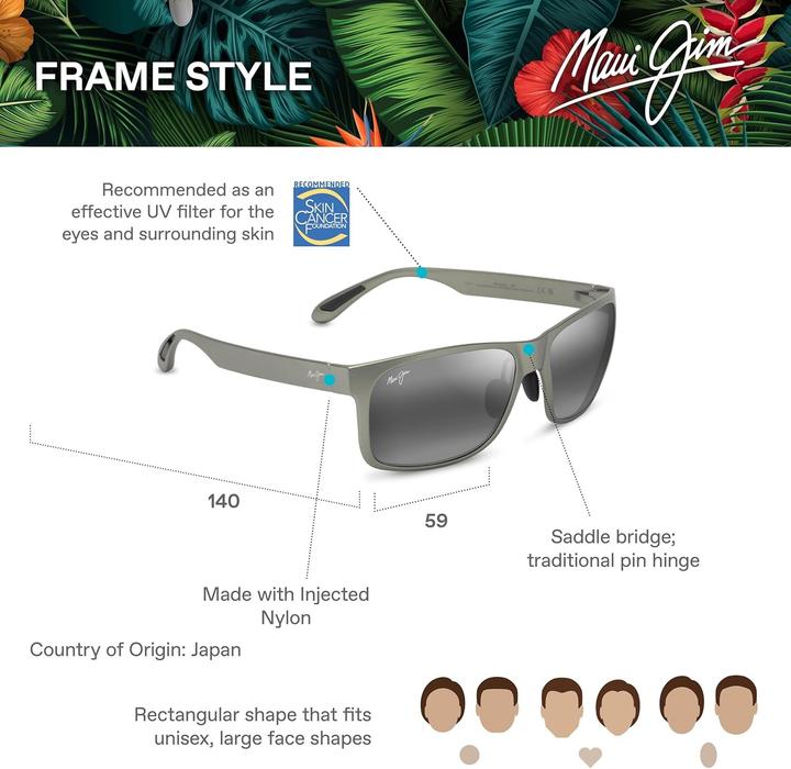 Productafbeelding Maui Jim Occhiali da Sole Sabbia Rossa