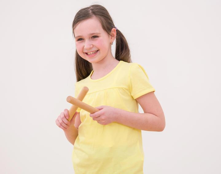 Produktbild Betzold Musik Claves aus hellem Hartholz (Claves)