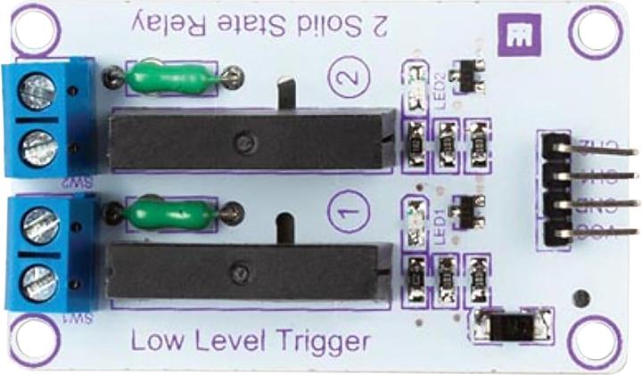 Image du produit Whadda Module de relais statique 2 canaux
