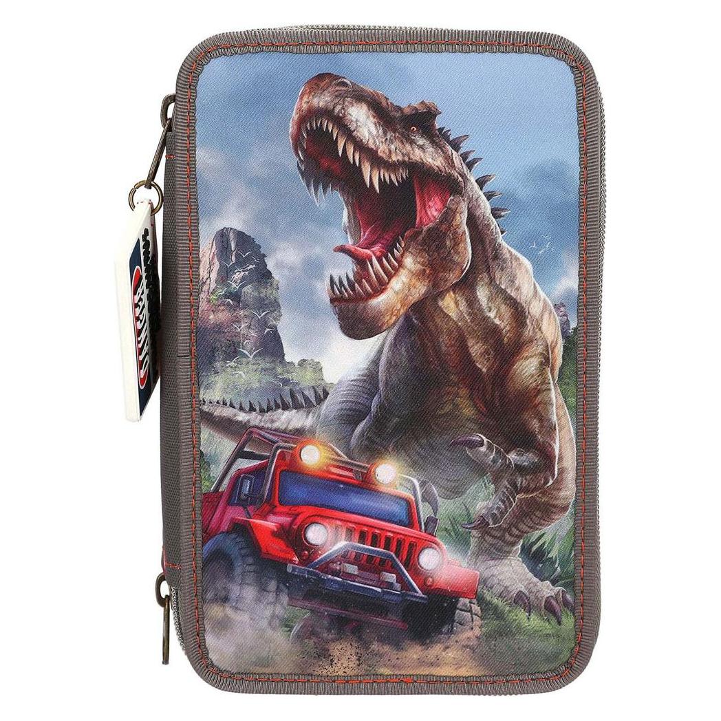 Depesche, Potloodetuis, Dino World Federtasche 3fach New World