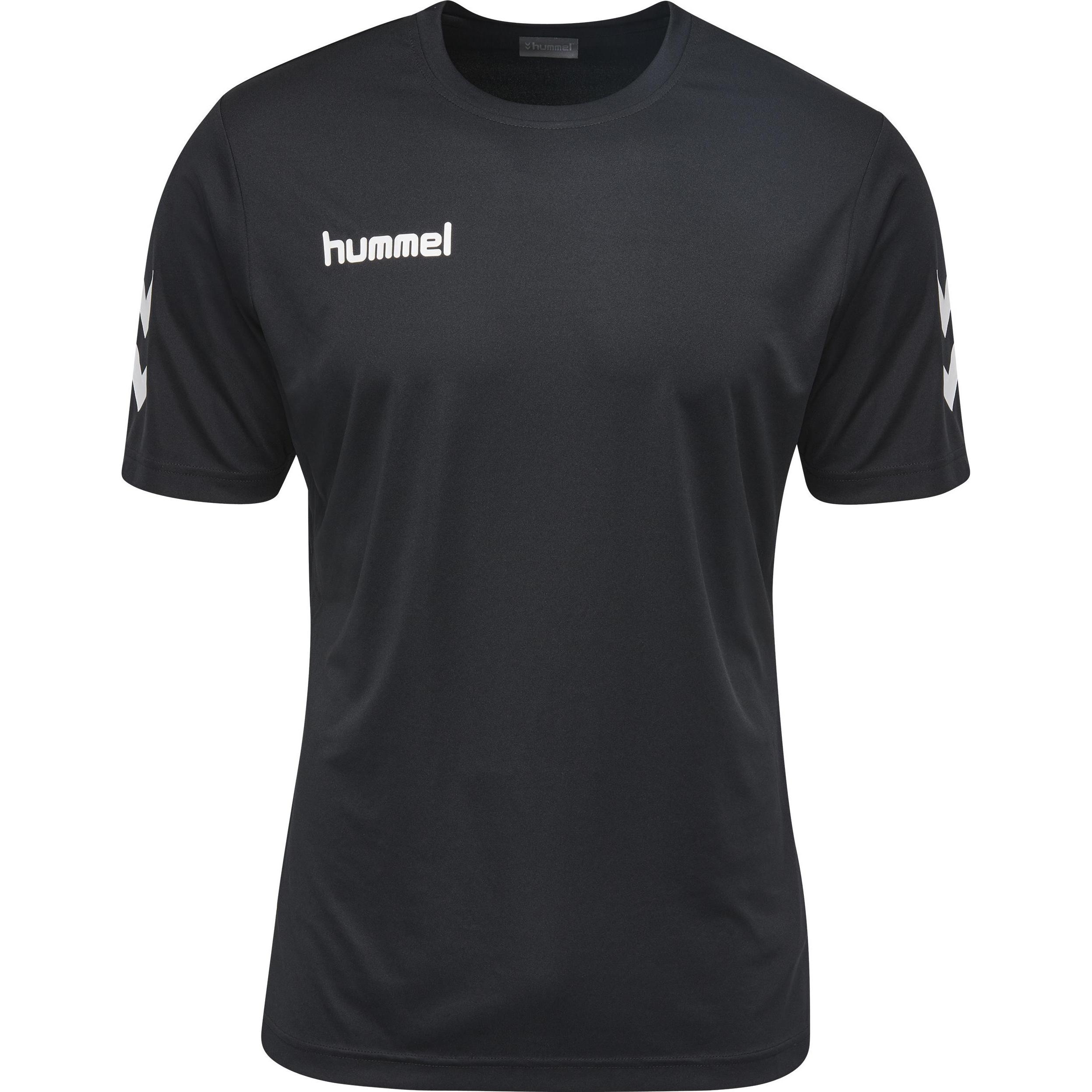 hummel, Herren, Sportshirt, Core Polyester Tee (104), Schwarz, 104